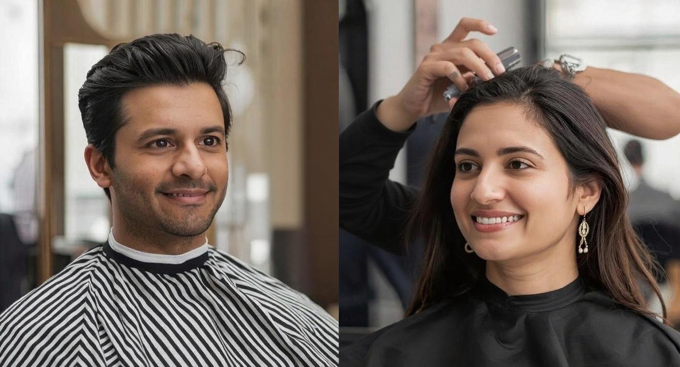 Buy 1 Haircut Get 1 Haircut Free