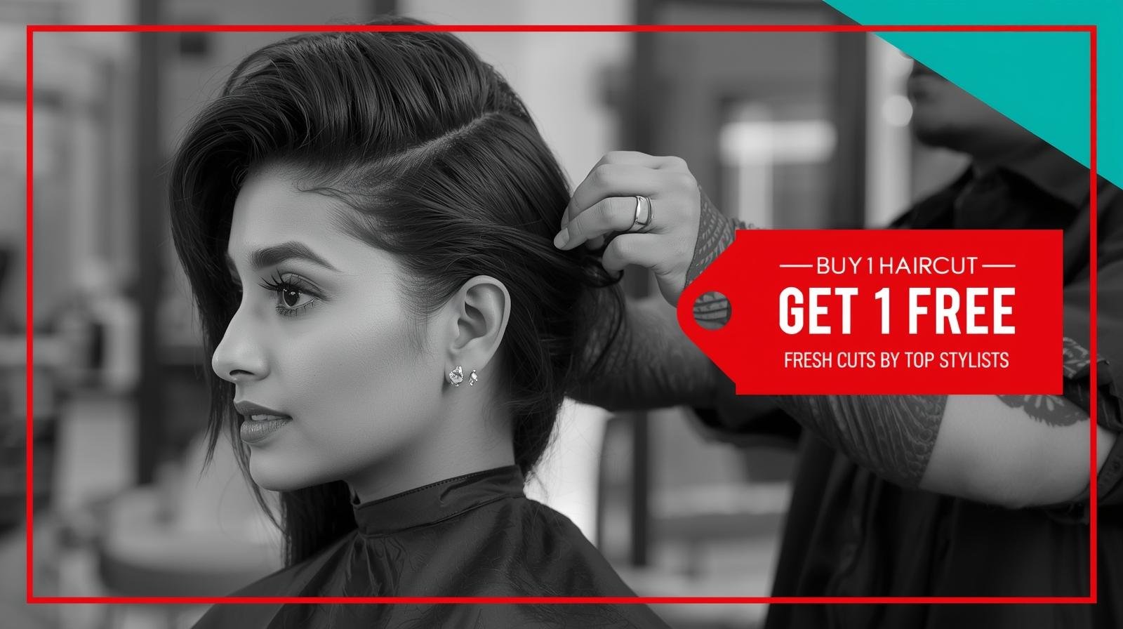 Buy 1 get 1 -Haircut