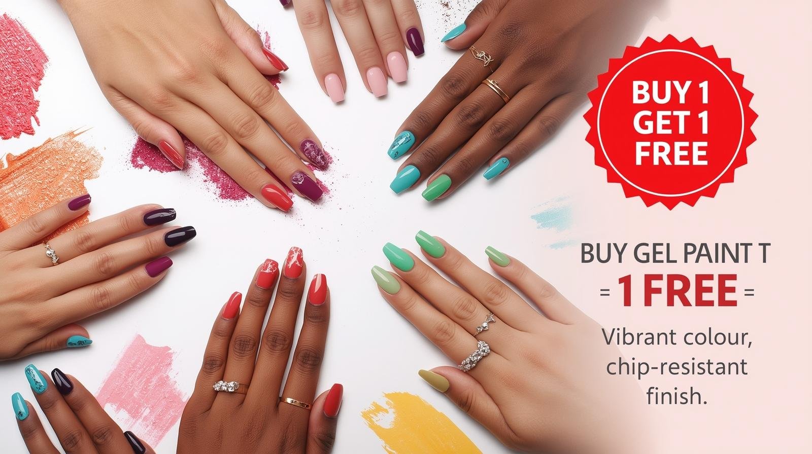 Buy 1  get 1- Gel paint